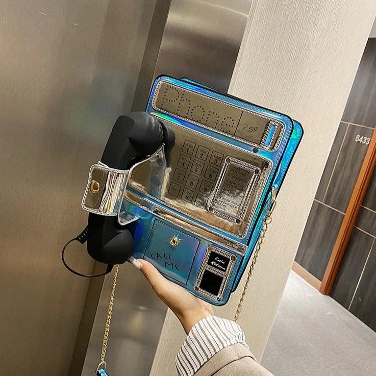 Telephone Style Shoulder Bag