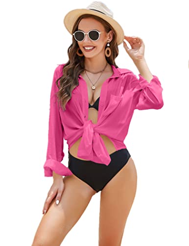 button-down Swim Beachwear