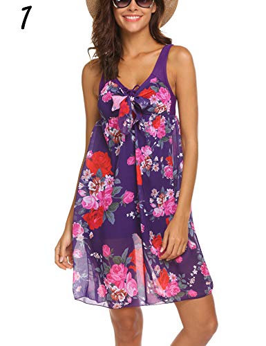 Chiffon One Piece Swimsuit