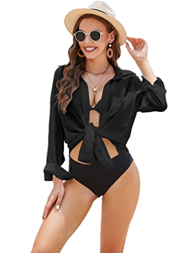 button-down Swim Beachwear