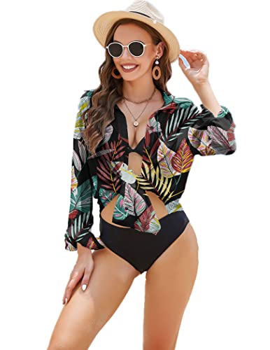 button-down Swim Beachwear