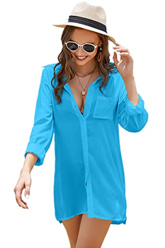 button-down Swim Beachwear