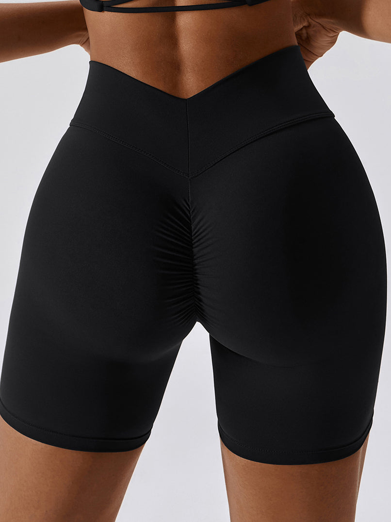 Butter Soft Back V Scrunch Shorts