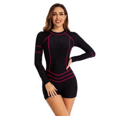 Rash Guard Long Sleeve Boyleg Swimwear