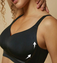 Wireless Lounge Bra Black