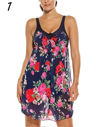 Chiffon One Piece Swimsuit