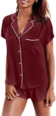 Pajama Set With Shorts
