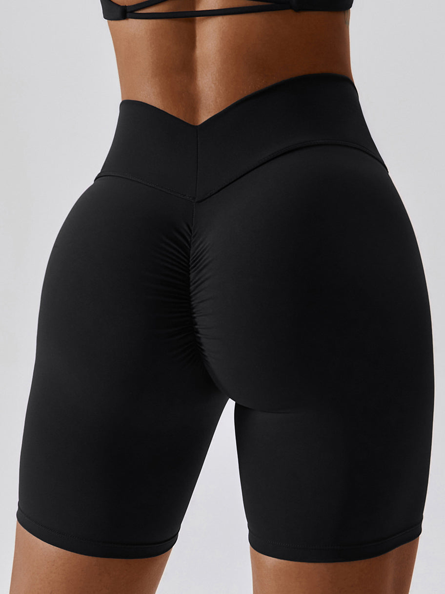 Butter Soft Back V Scrunch Shorts