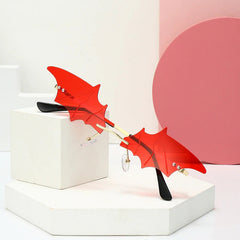 Bat Shaped Glasses
