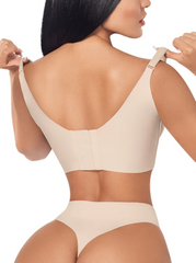 Adjustable Straps Back And Side Control Bra