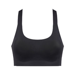 Non-Ringed Y-Back Gathering Sports Comfort Bra