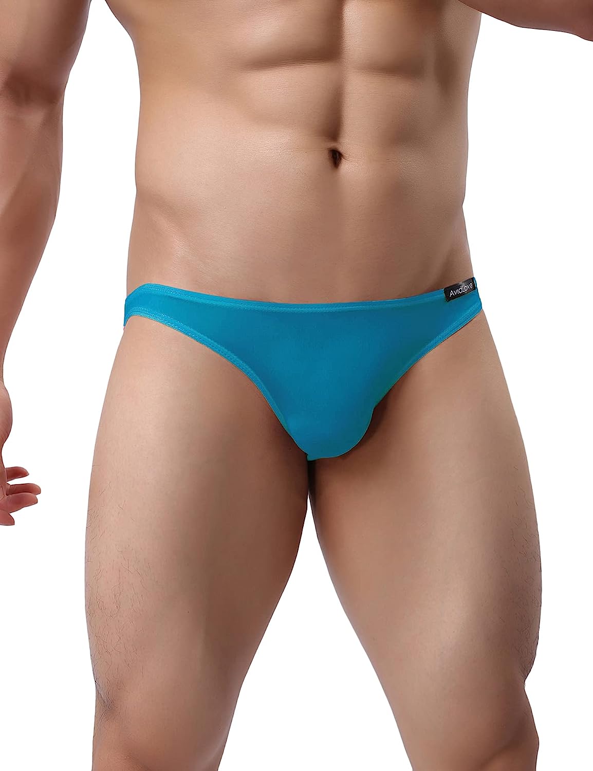 Avidlove Underwear Men's 4 Pack Classic Low Rise Stretchy Hip Briefs Bikini