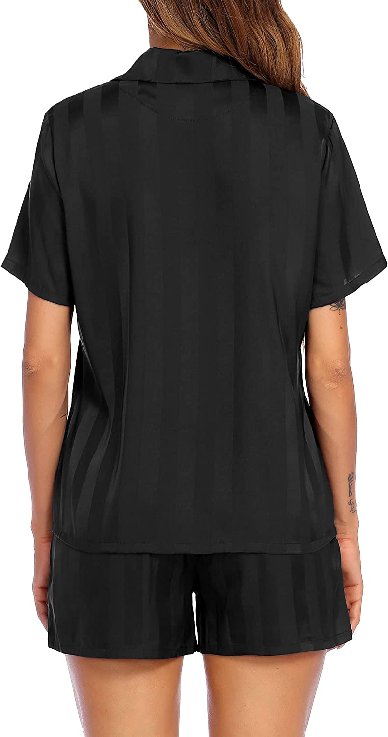 Silk Short Sleeve Pajama Set