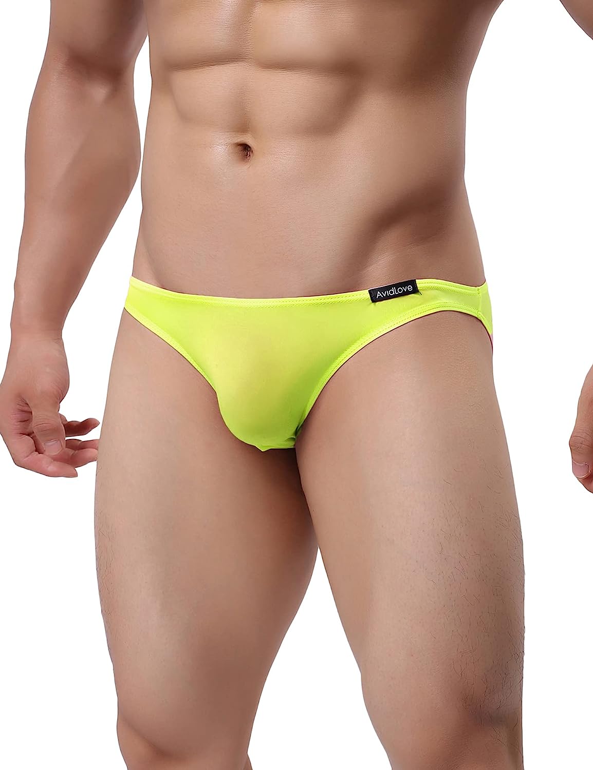 Avidlove Underwear Men's 4 Pack Classic Low Rise Stretchy Hip Briefs Bikini