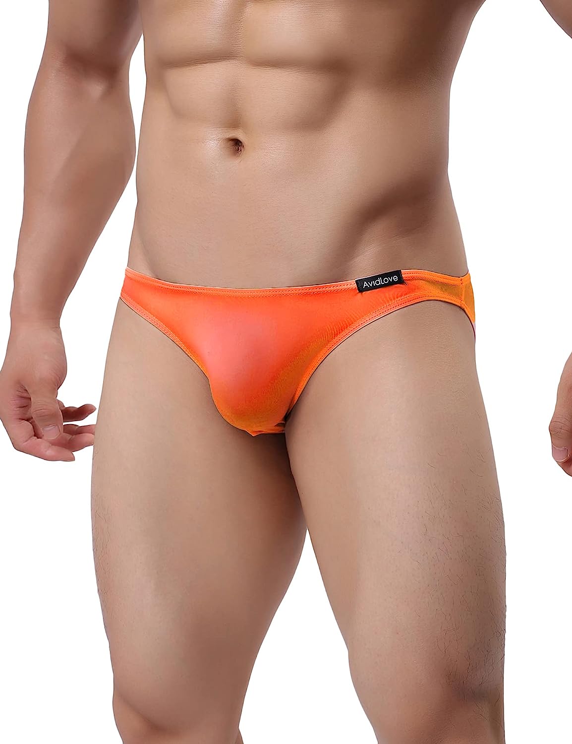 Avidlove Underwear Men's 4 Pack Classic Low Rise Stretchy Hip Briefs Bikini