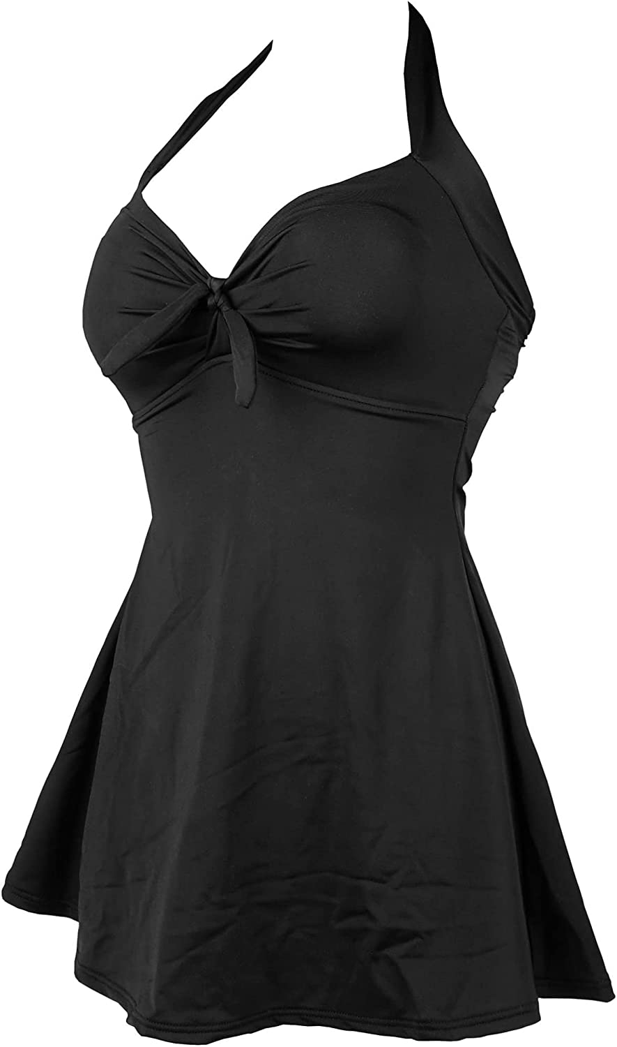 Avidlove Swimsuits for Two Piece Retro Tankini Set Halter Swimsuit Vintage Bathing Suits with Boyshorts
