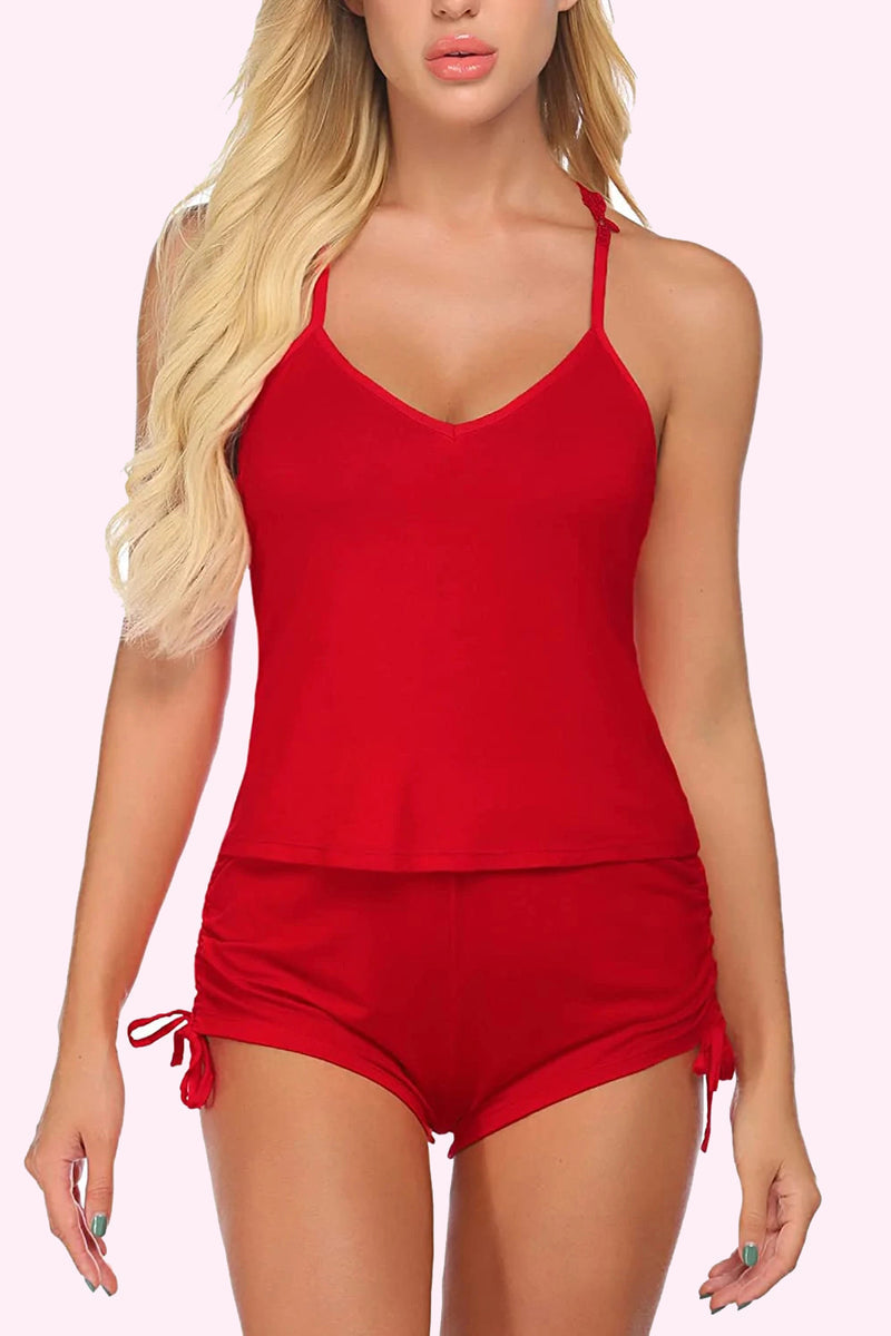 Avidlove Pajamas Set Sleepwear Lingerie Nightwear Cami Set with Shorts