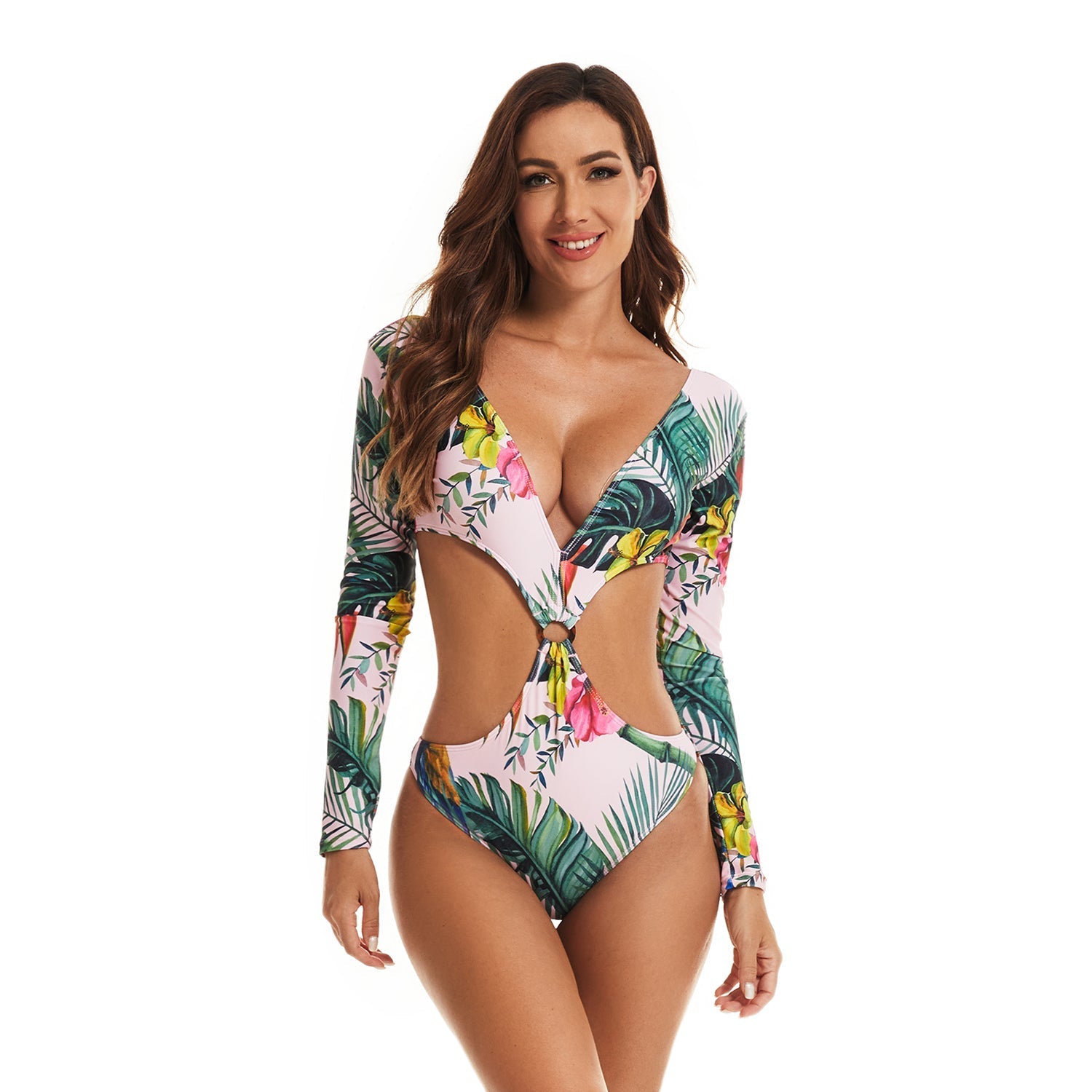 Rash Guard Long Sleeve Swimsuit Bathing Suit