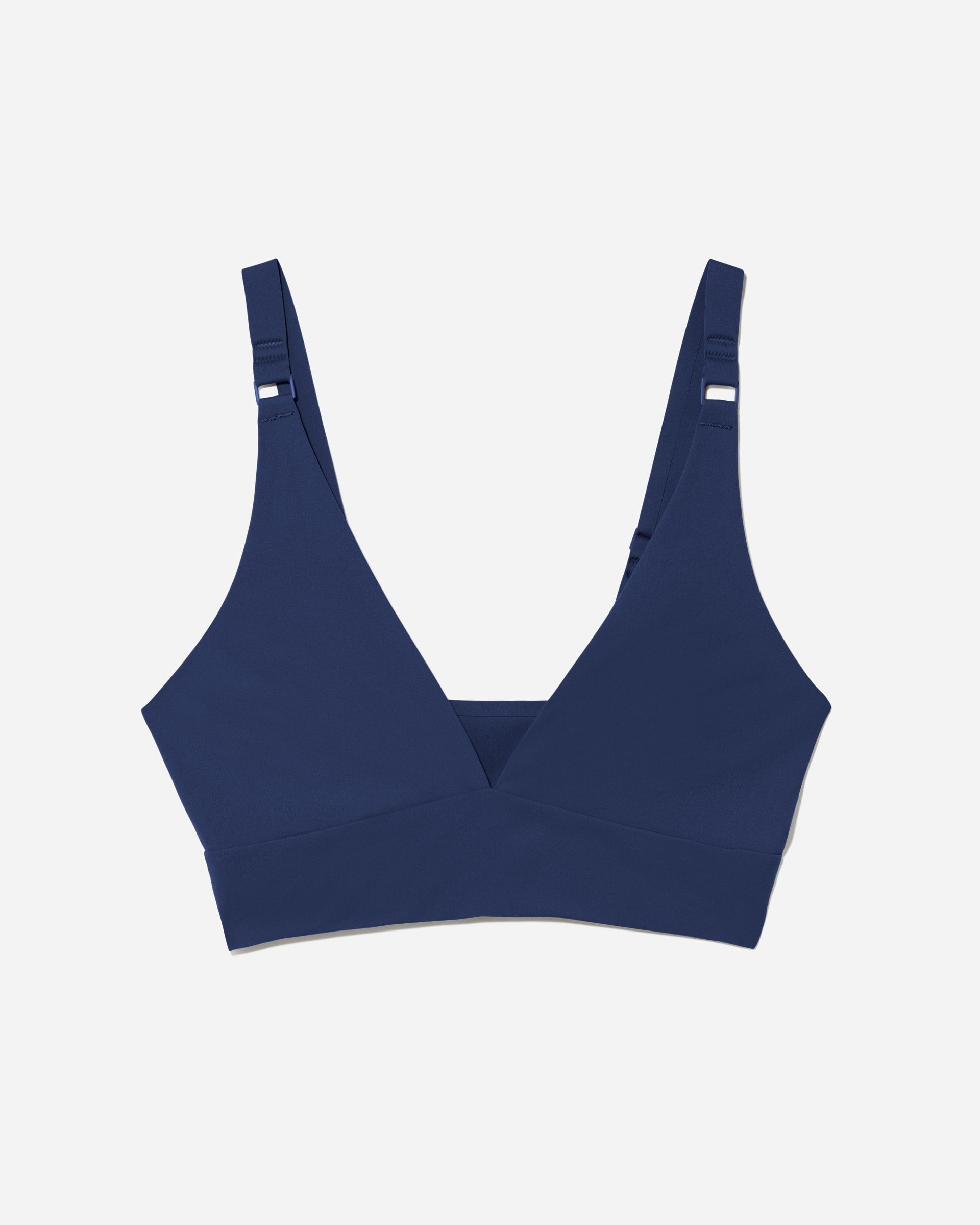 The Invisible Push Up Wireless Bra Blue