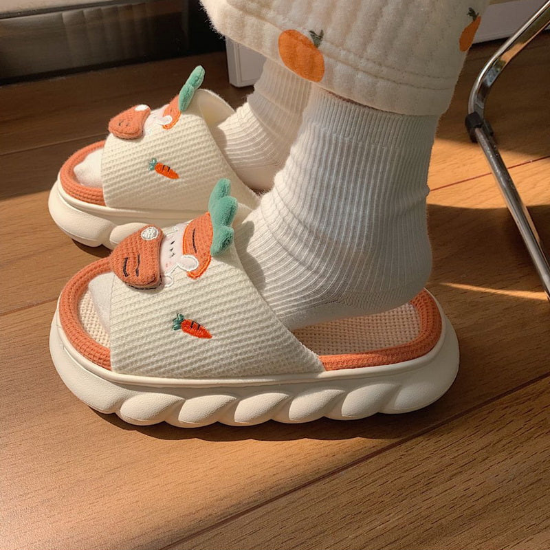 Kawaii Animals Platform Slippers