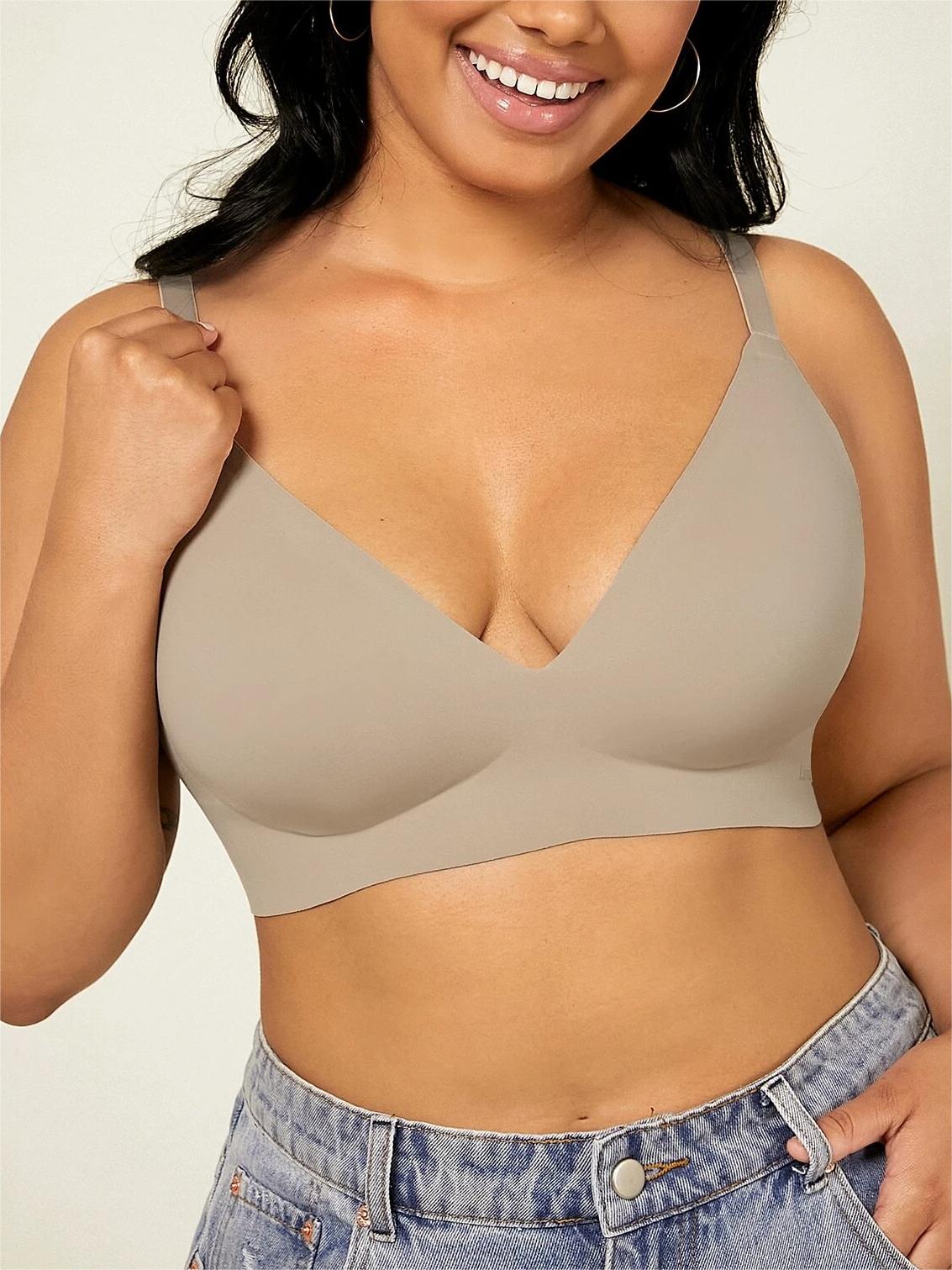 Wirefree Smooth Plunging Bra