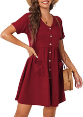 Button Down Dress
