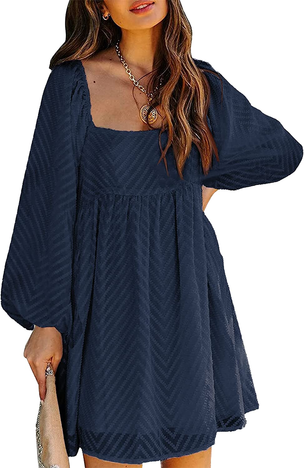 Chiffon Babydoll Dress