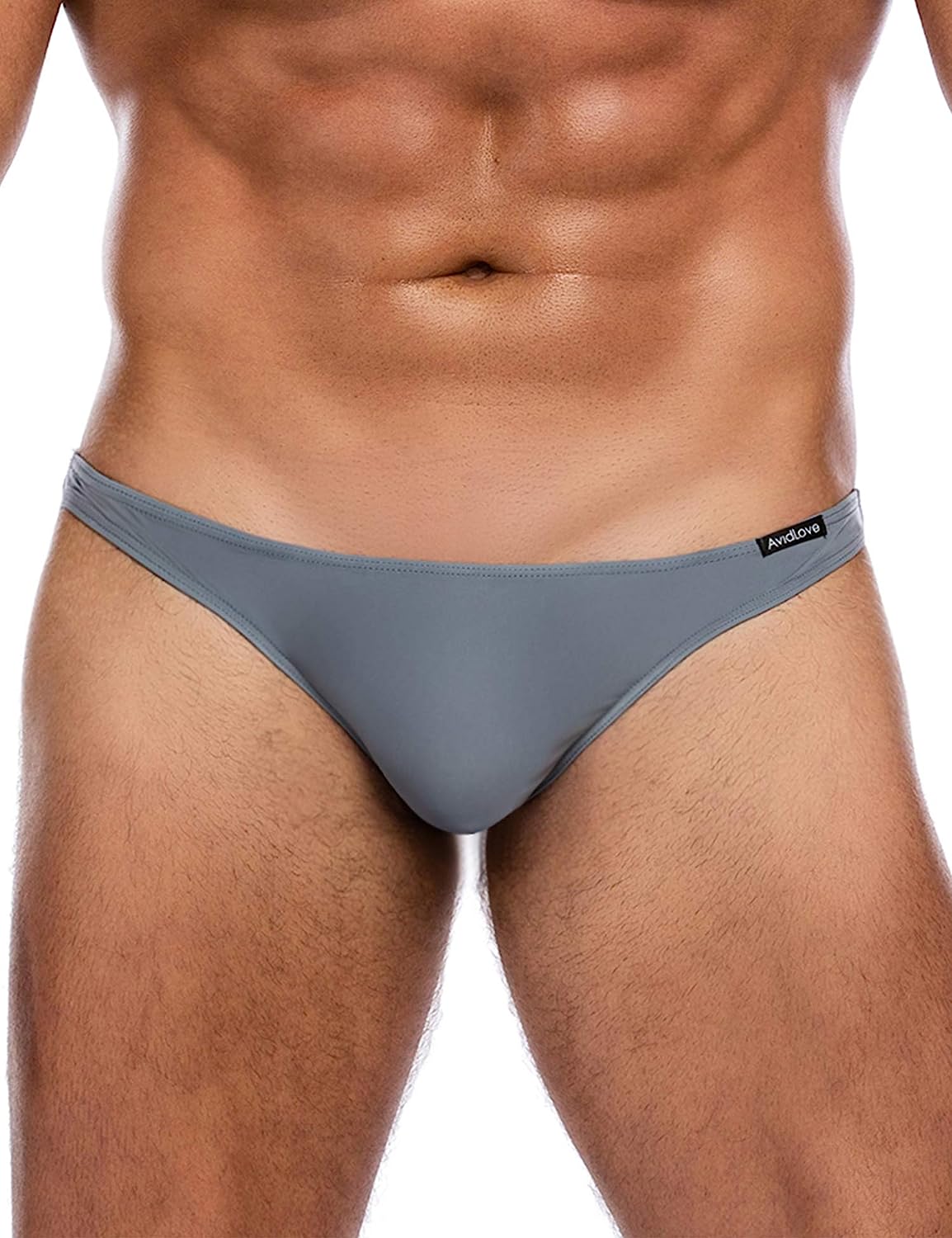Avidlove Underwear Men's 4 Pack Classic Low Rise Stretchy Hip Briefs Bikini