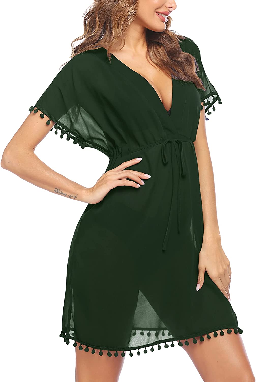 Avidlove Swimsuit Cover Ups for Chiffon Bikini Bathing Suit Kimono Swimsuit Coverups S-XXL