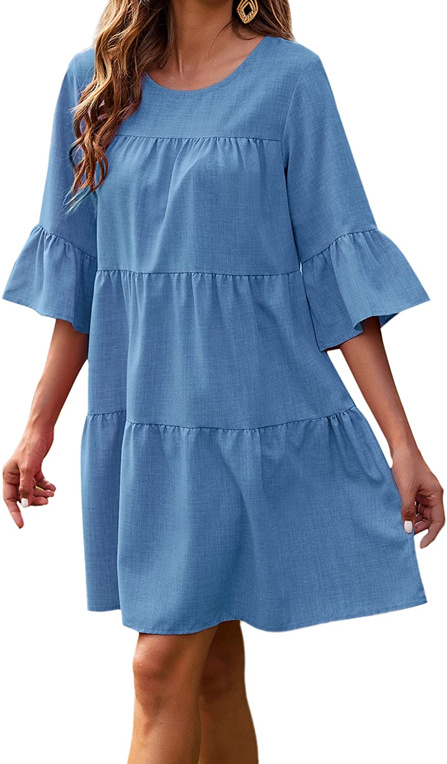 Oversized Babydoll Dress