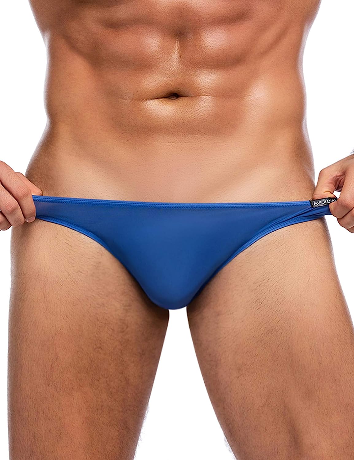 Avidlove Underwear Men's 4 Pack Classic Low Rise Stretchy Hip Briefs Bikini