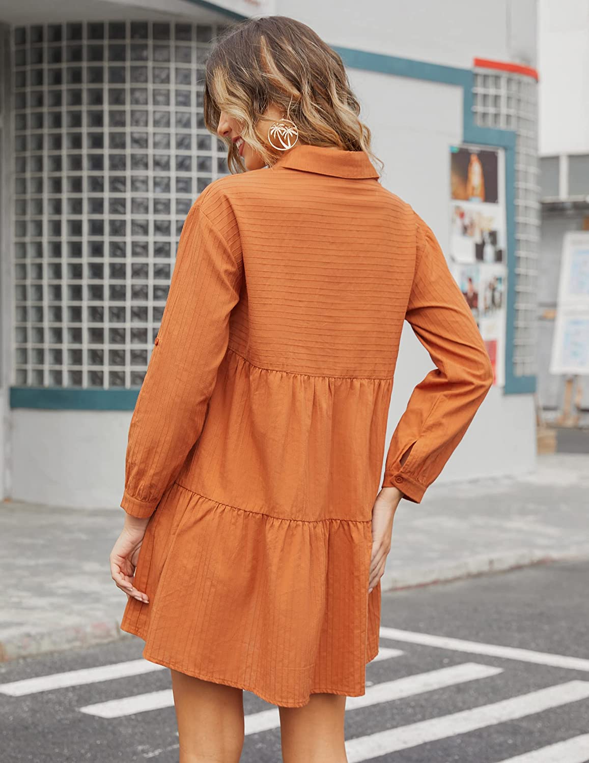 Mini Dress with Long Sleeve