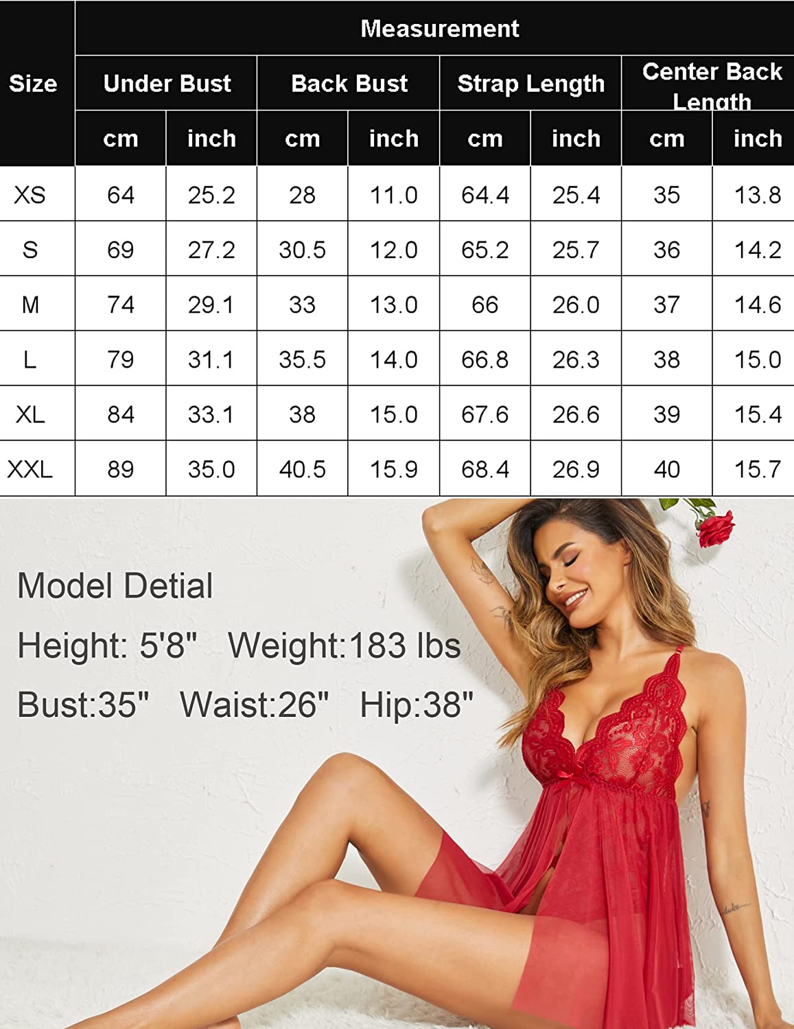 Avidlove Lingerie for Lace Deep V Teddy Lingerie with Tulle Skirts One Piece Bodysuit Chemise