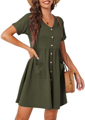 Button Down Dress