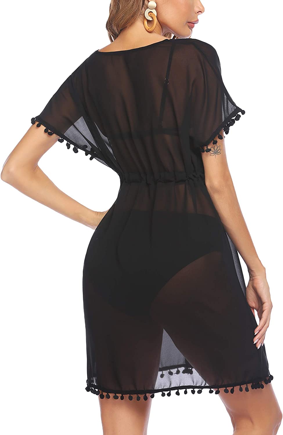 Avidlove Swimsuit Cover Ups for Chiffon Bikini Bathing Suit Kimono Swimsuit Coverups S-XXL