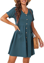 Button Down Dress