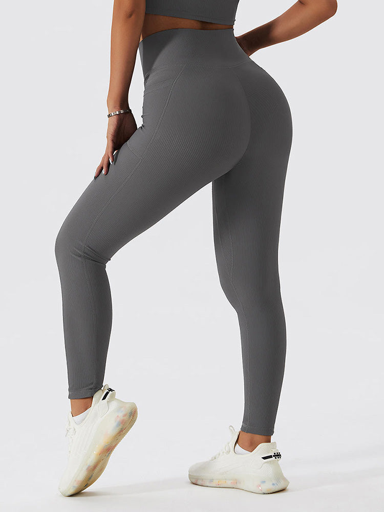 Live In Rib Crossover Pocket Leggings