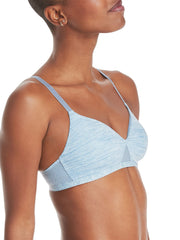 Comfort Wireless Bra Lightblue
