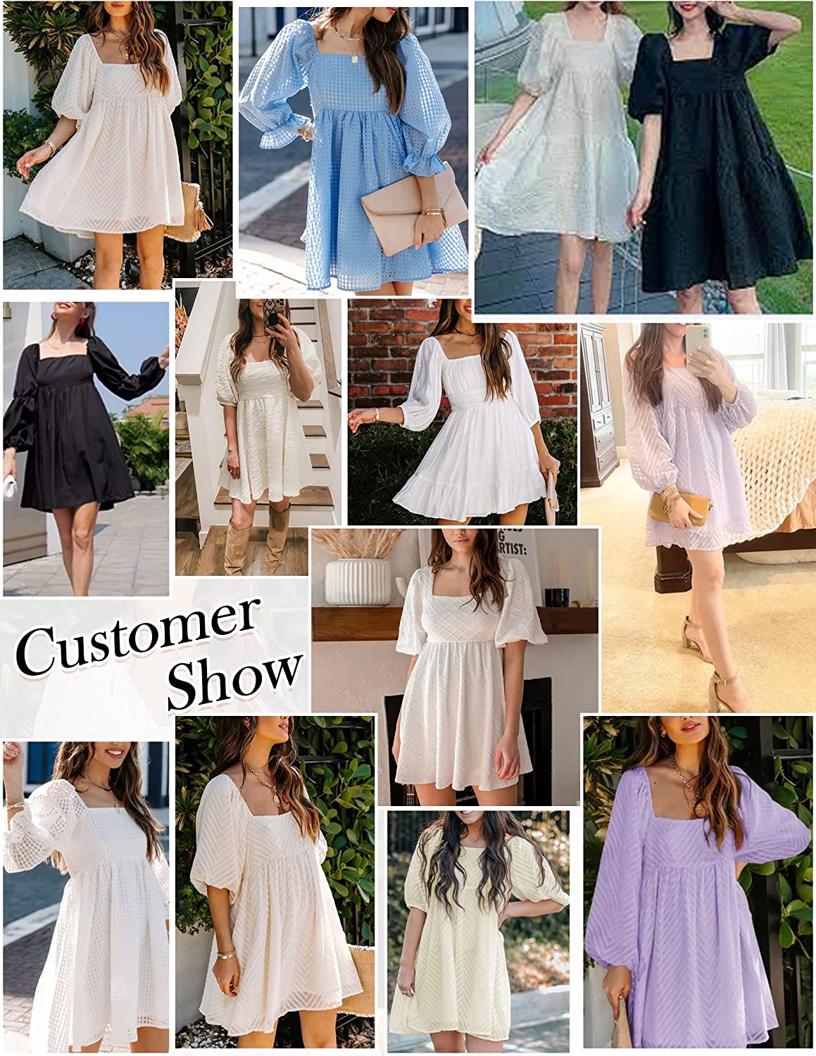 Chiffon Babydoll Dress