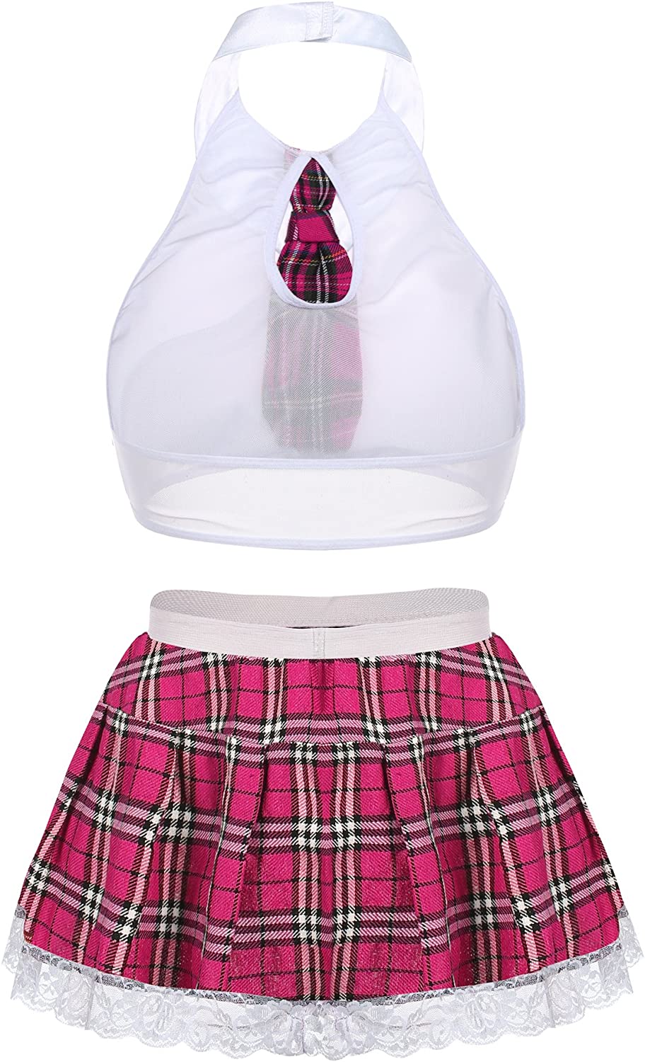 Avidlove School Girl Lingerie Costume Lingerie Set Student Costumes
