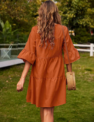 Oversized Babydoll Dress