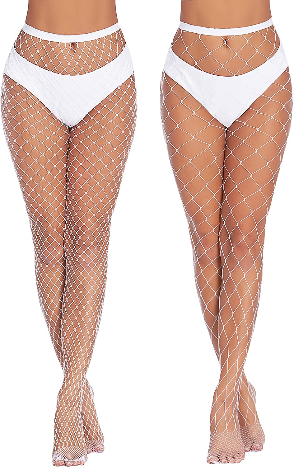 Avidlove Fishnet Thigh Highs Plus Size Fishnet Stockings Pantyhose for Tights