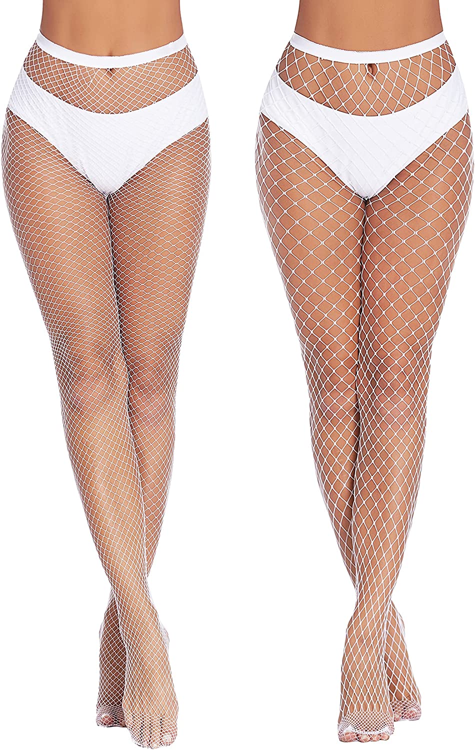 Avidlove Fishnet Thigh Highs Plus Size Fishnet Stockings Pantyhose for Tights