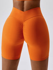 Butter Soft Back V Scrunch Shorts