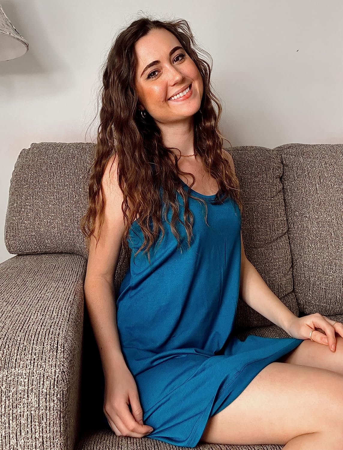 Avidlove Sleepwear for Tank Nightgown Chemise Racerback Sleeveless Sleep Dress