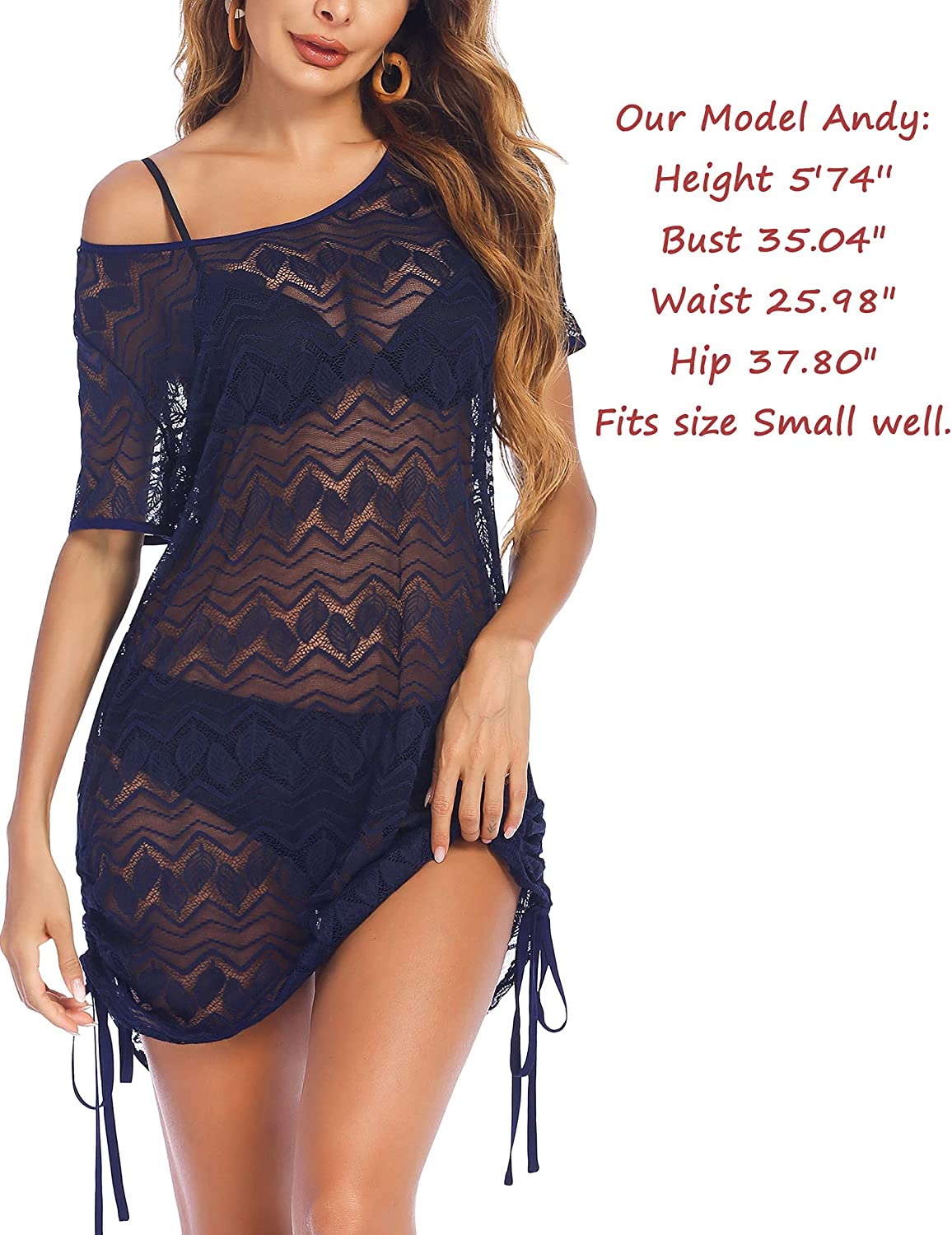 Avidlove Cover Ups for Swimwear Beach Coverups Lace Bikini Beachwear