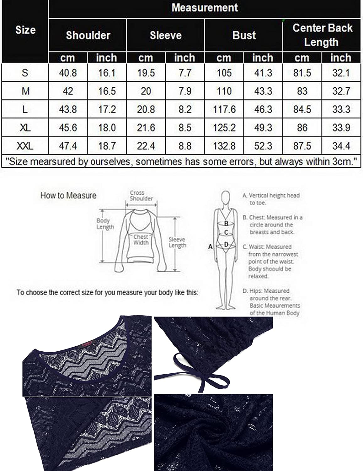 Avidlove Cover Ups for Swimwear Beach Coverups Lace Bikini Beachwear