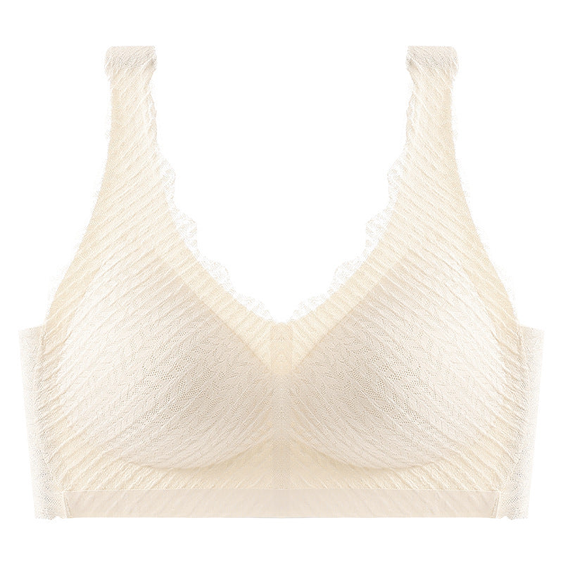 Plus Size Lace Wireless Bralette