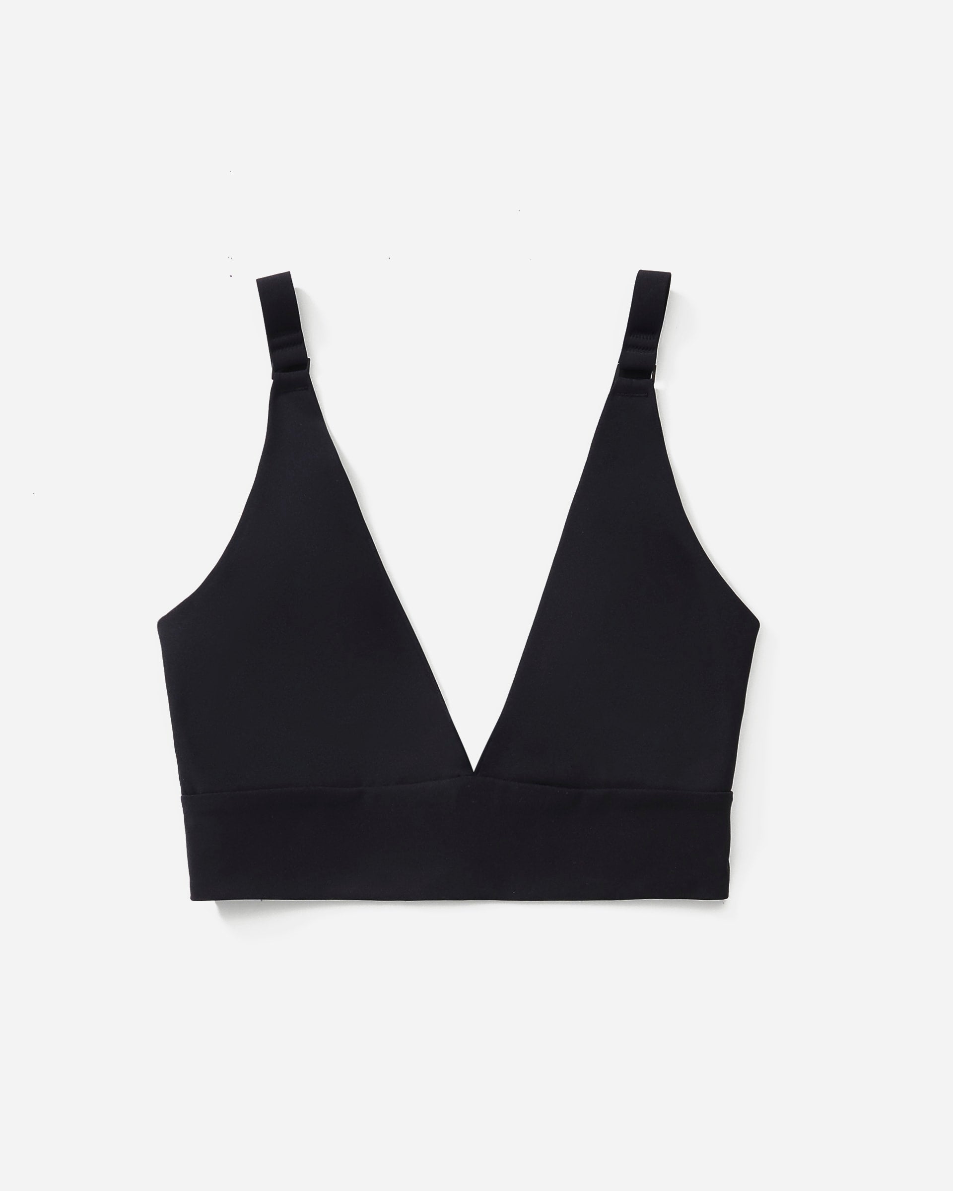 The Invisible Push Up Wireless Bra Black