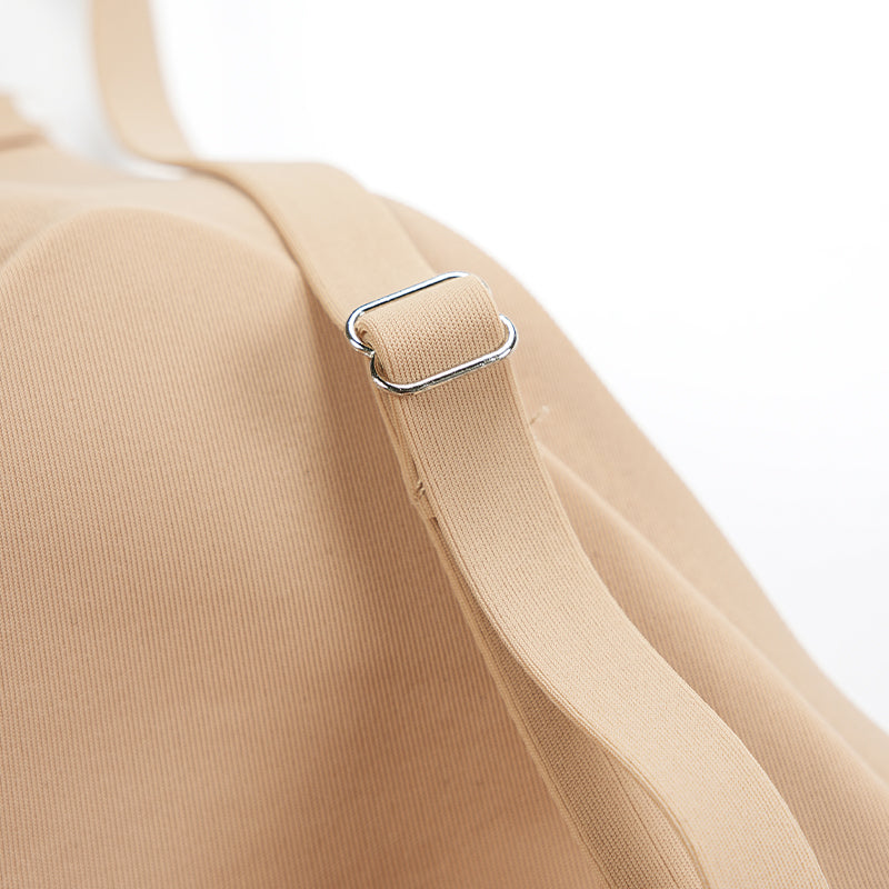 Solid Front Closure Wireless Bra